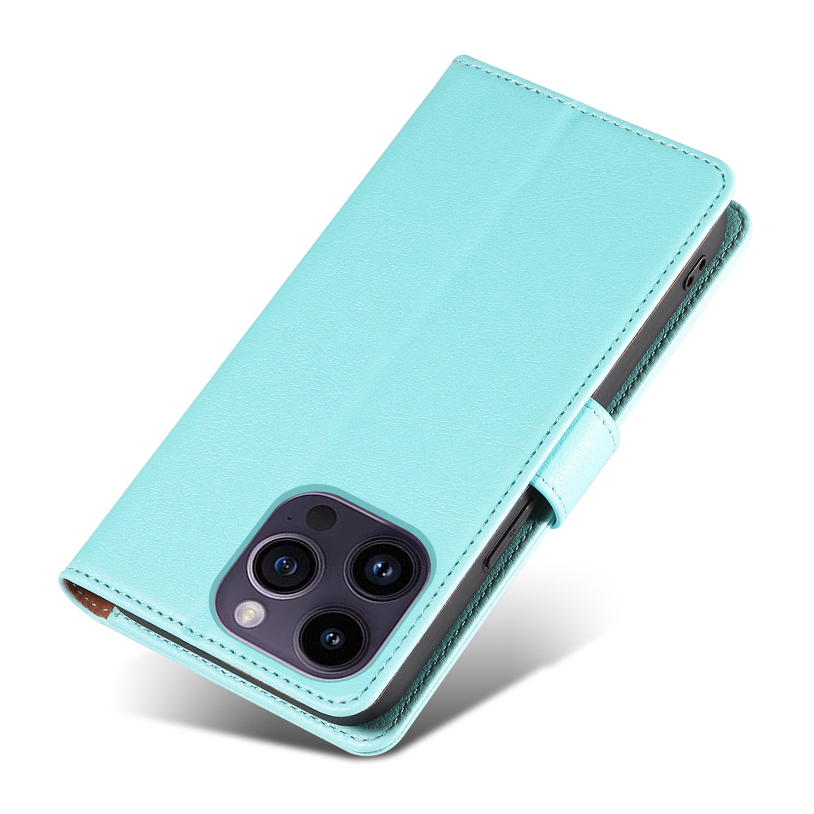 PU-læderetui til iPhone 14 Pro Max RFID-blokeringsstativ Tegnebog Drop-resistent magnetisk lukning telefoncover PU-læderetui til iPhone 14 Pro Max RFID-blokeringsstativ Tegnebog Drop-resistent magnetisk lukning telefoncover